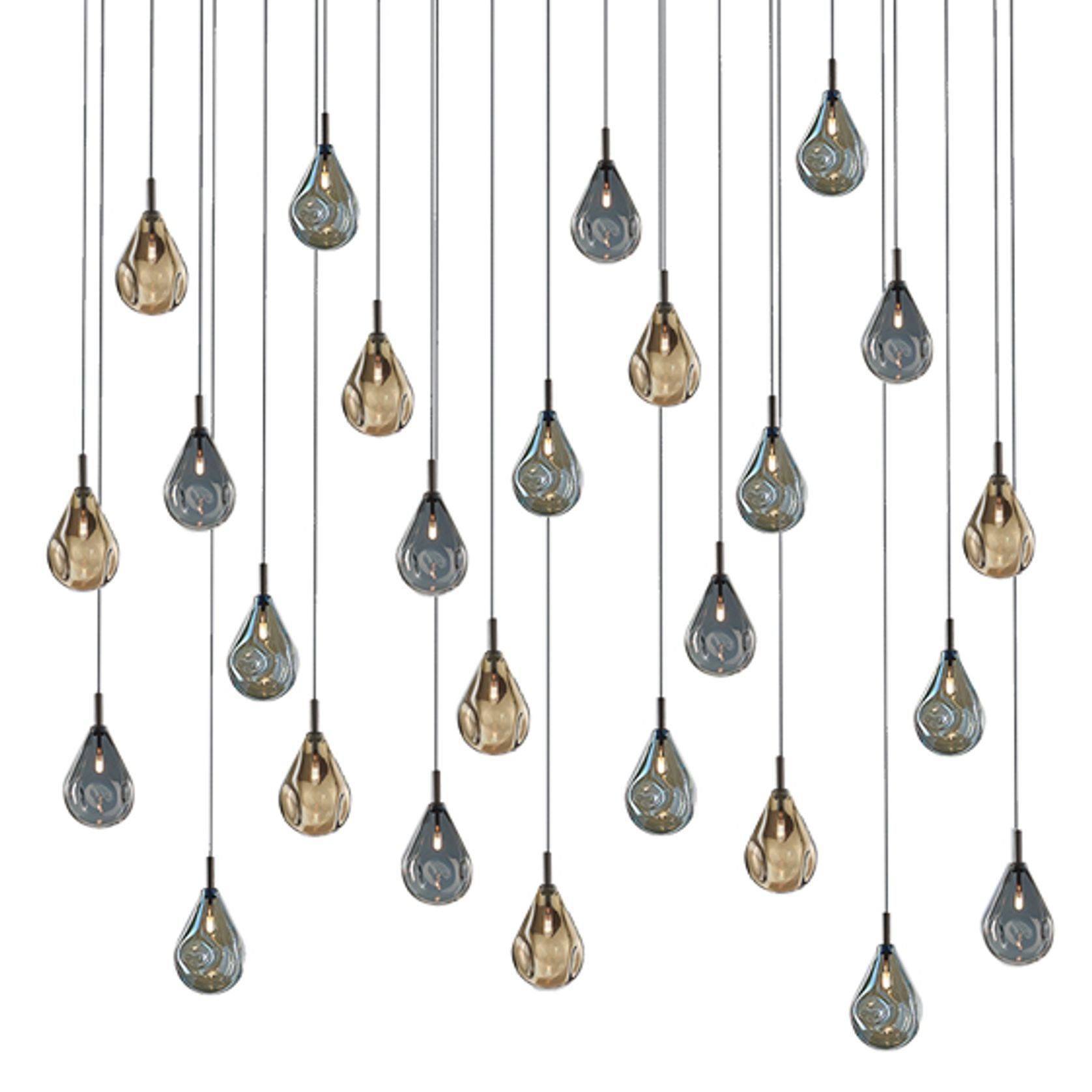 Soap Mini Chandelier 26 Pcs Square  gallery detail image