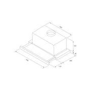 Kleenmaid Slide Out Rangehood 60cm gallery detail image