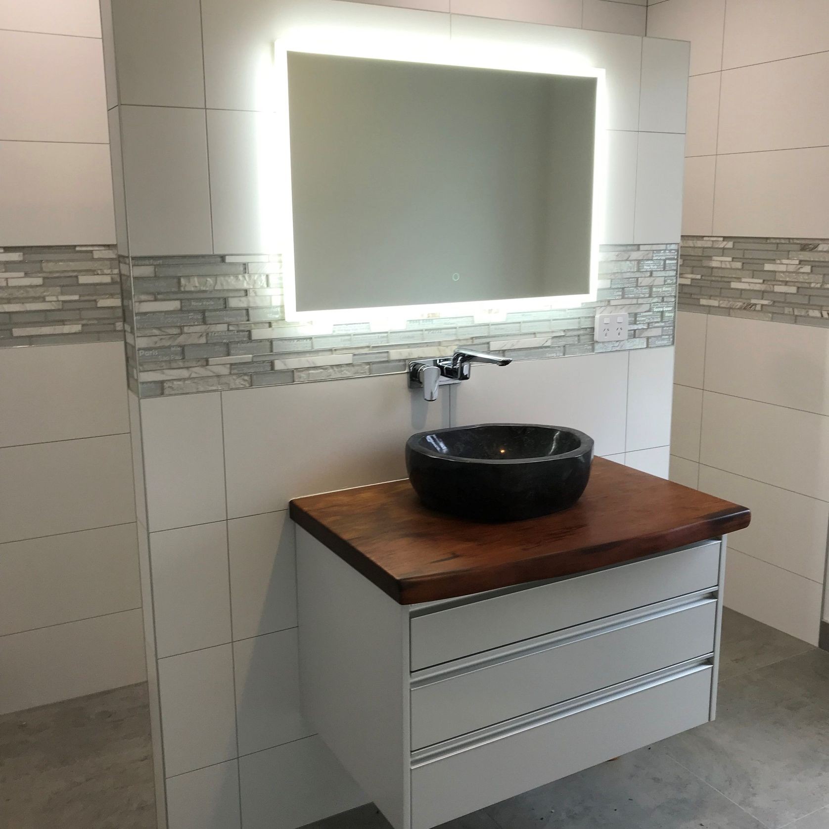 Solid Wood Vanity Top gallery detail image