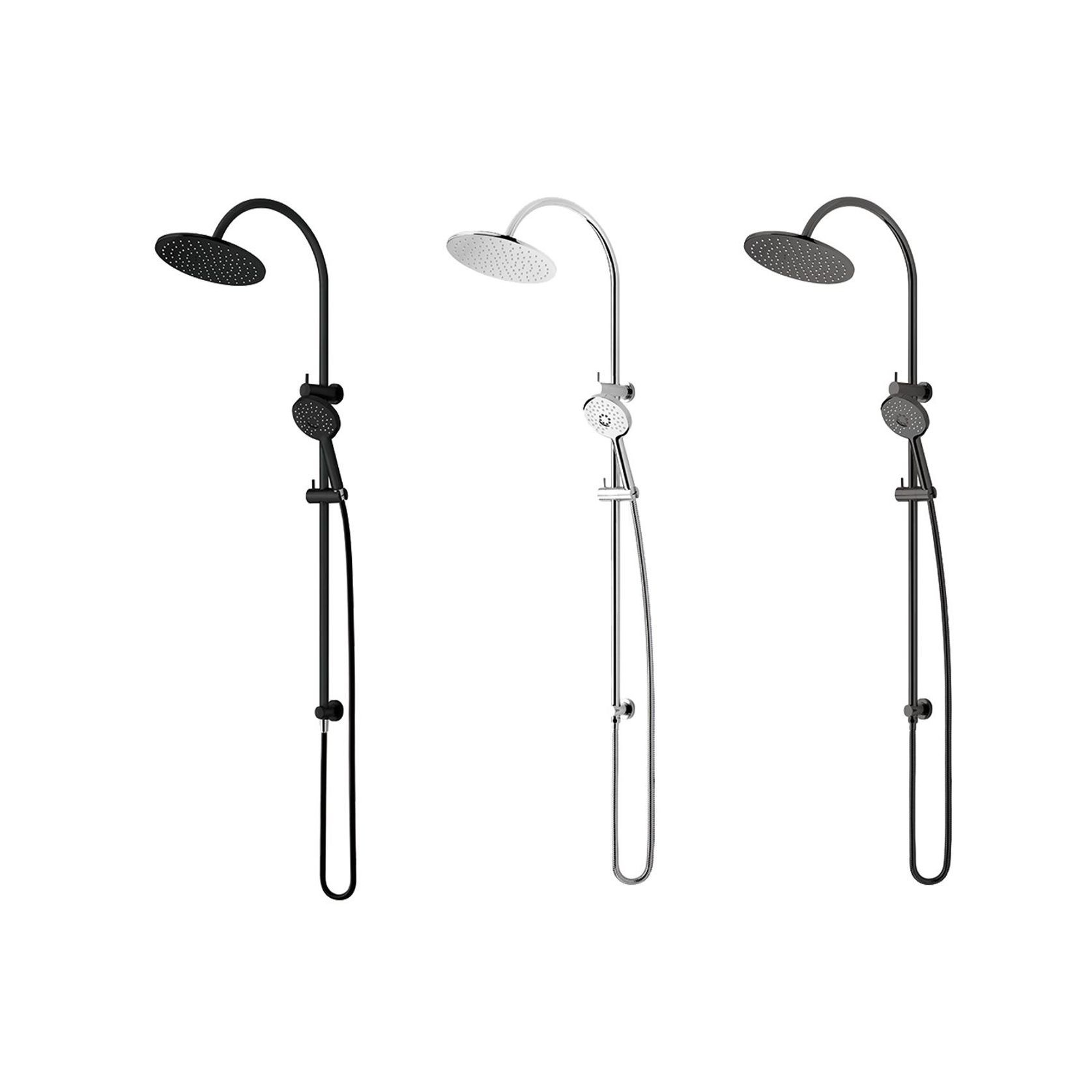 Foreno Solitaire Double Head Shower gallery detail image
