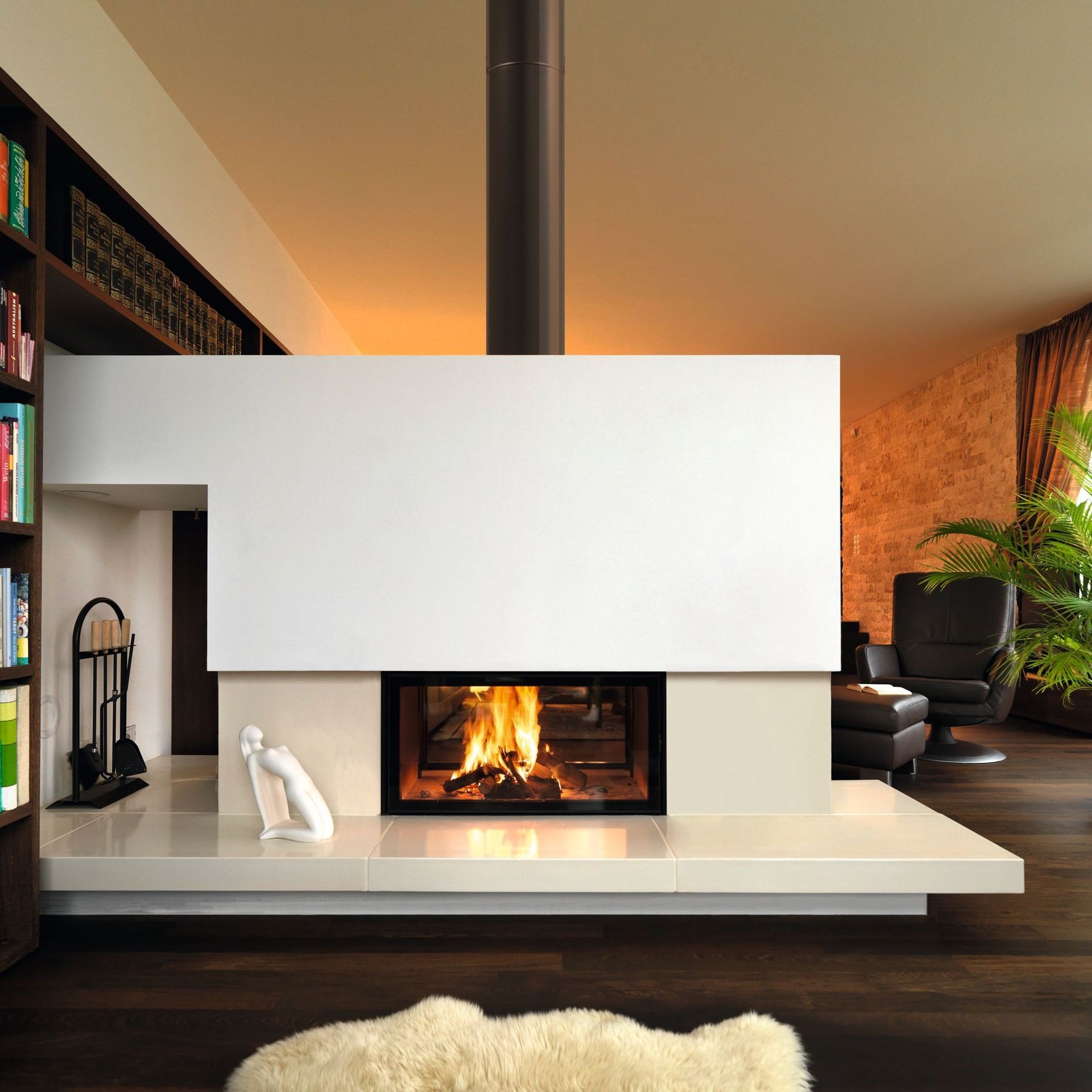 Spartherm Double Sided Wood Fire | ArchiPro NZ