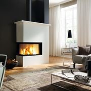 Spartherm Corner Wood Fire gallery detail image