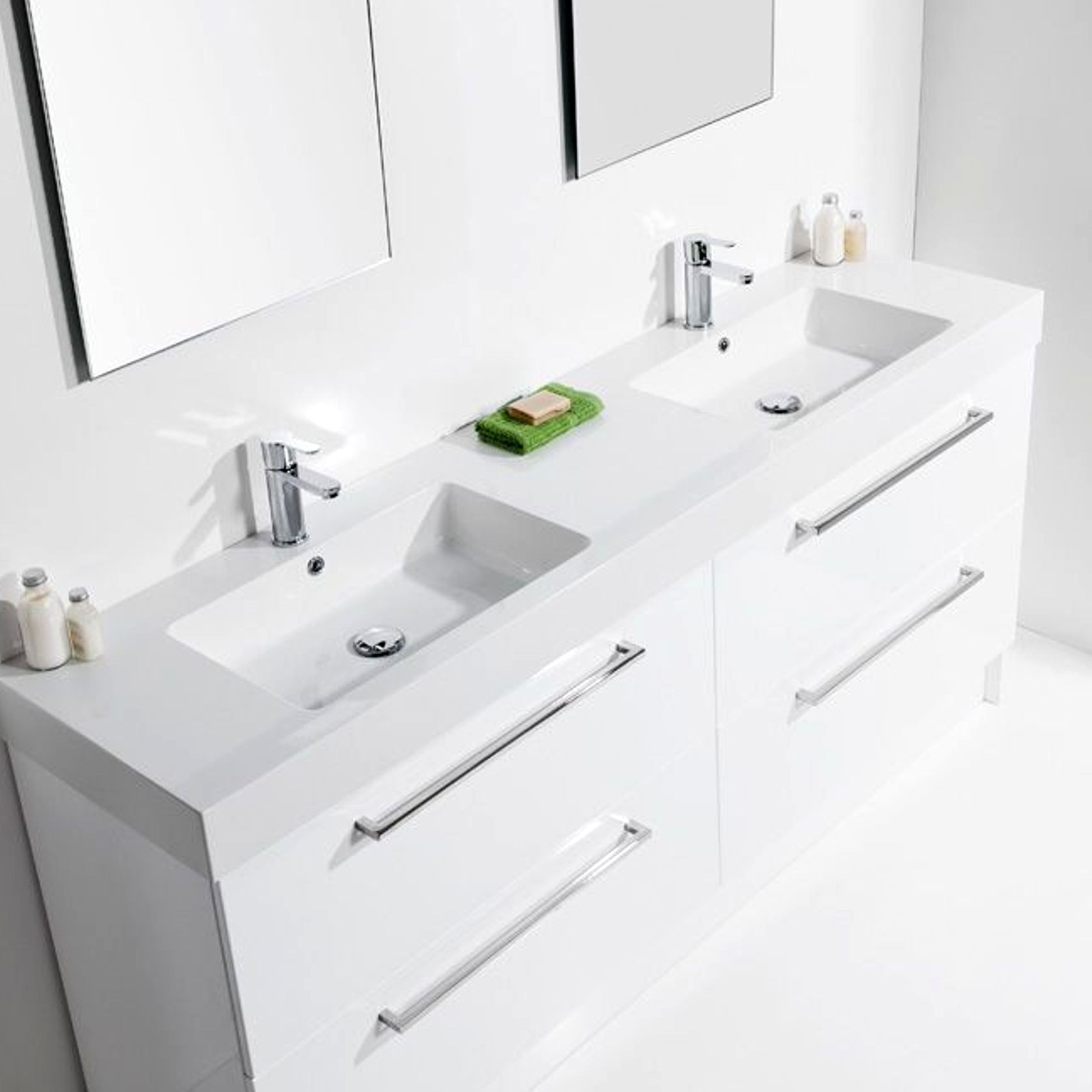 Splash Floorstanding Vanity, 4 Drawers gallery detail image