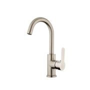 Stainless Gooseneck Basin Mixer  gallery detail image