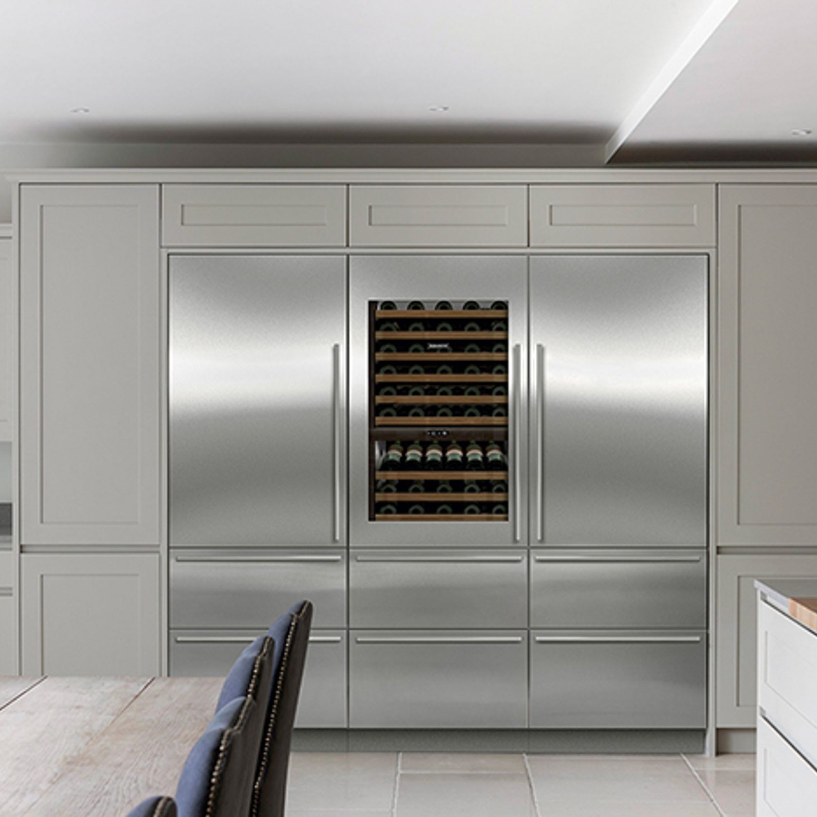 Sub-Zero Wine Storage Fridge with Fridge Drawers ICBIW-30R gallery detail image