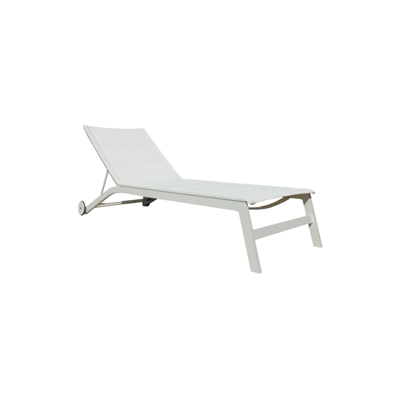 Sunlounger Boston Double Textilene Sling - Black or White gallery detail image