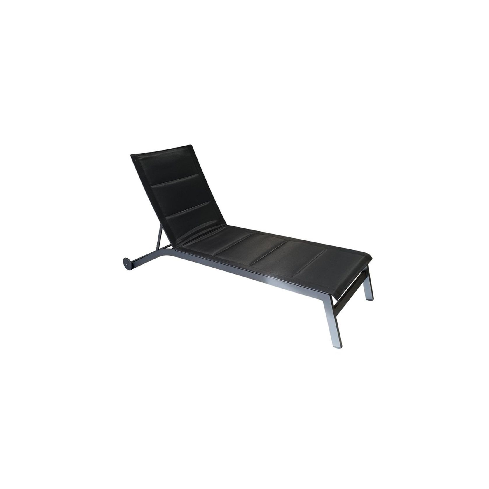 Sunlounger Boston Double Textilene Sling - Black or White gallery detail image