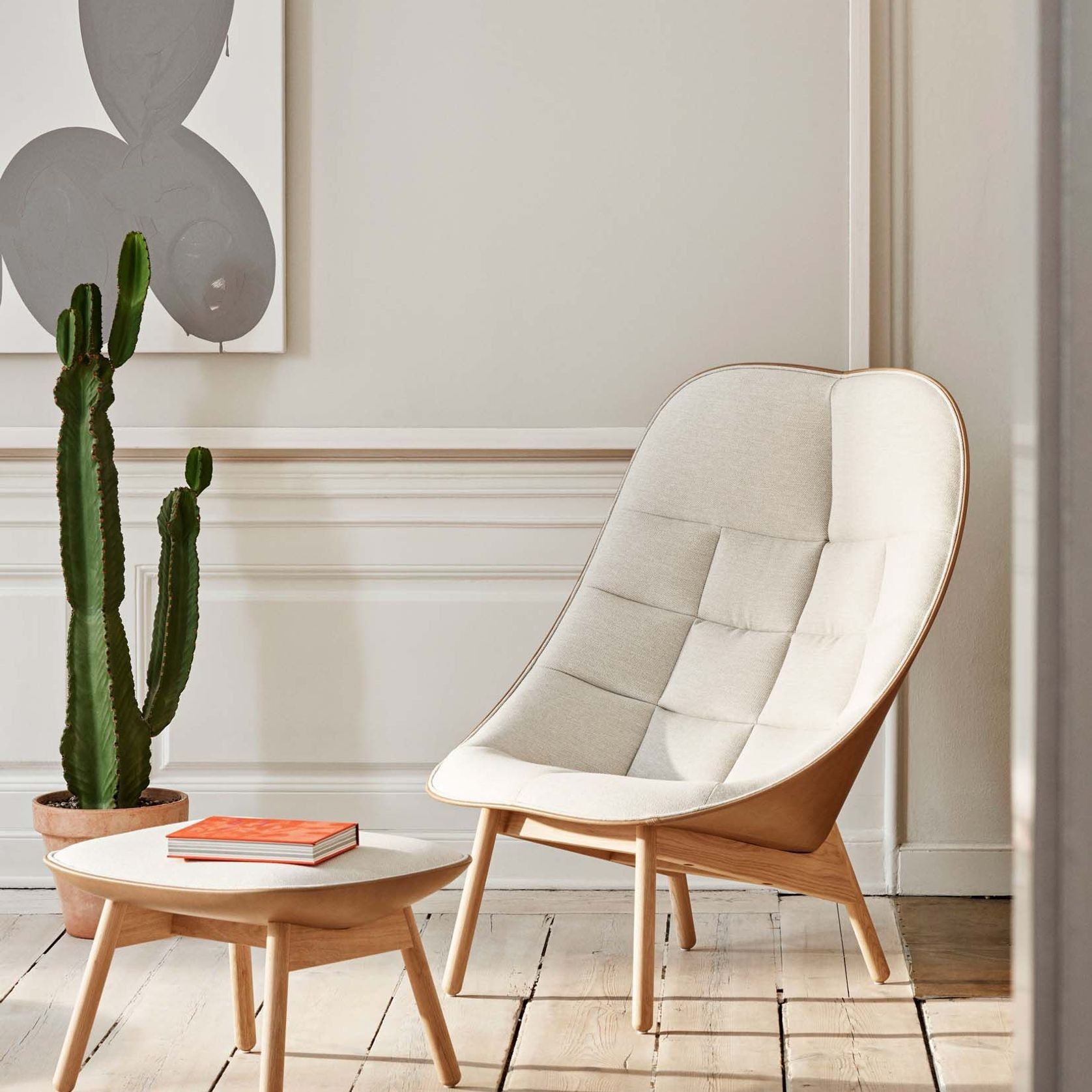 Uchiwa Lounge Chair by HAY gallery detail image