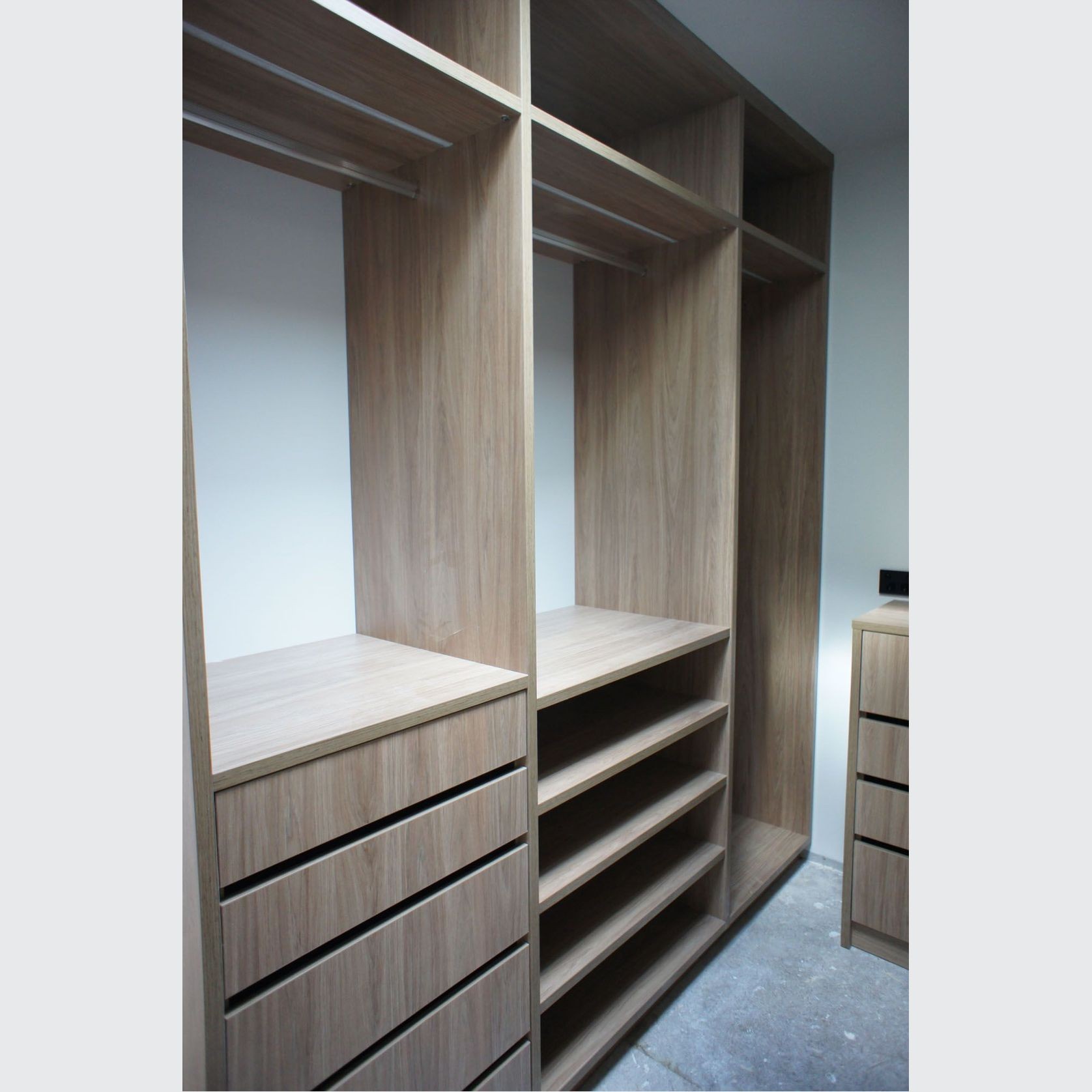 Urban Woodgrain Melamine Wardrobe gallery detail image