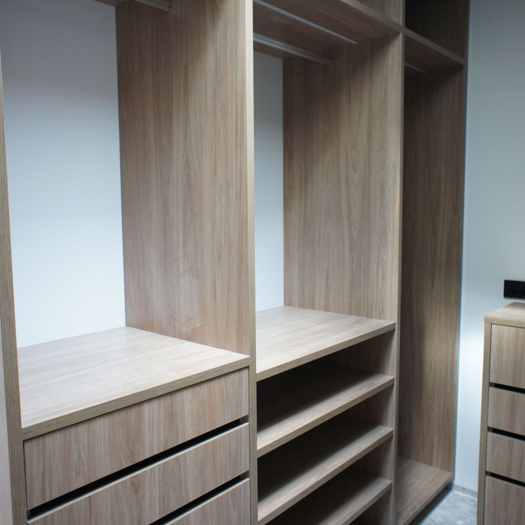 Urban Woodgrain Melamine Wardrobe gallery detail image