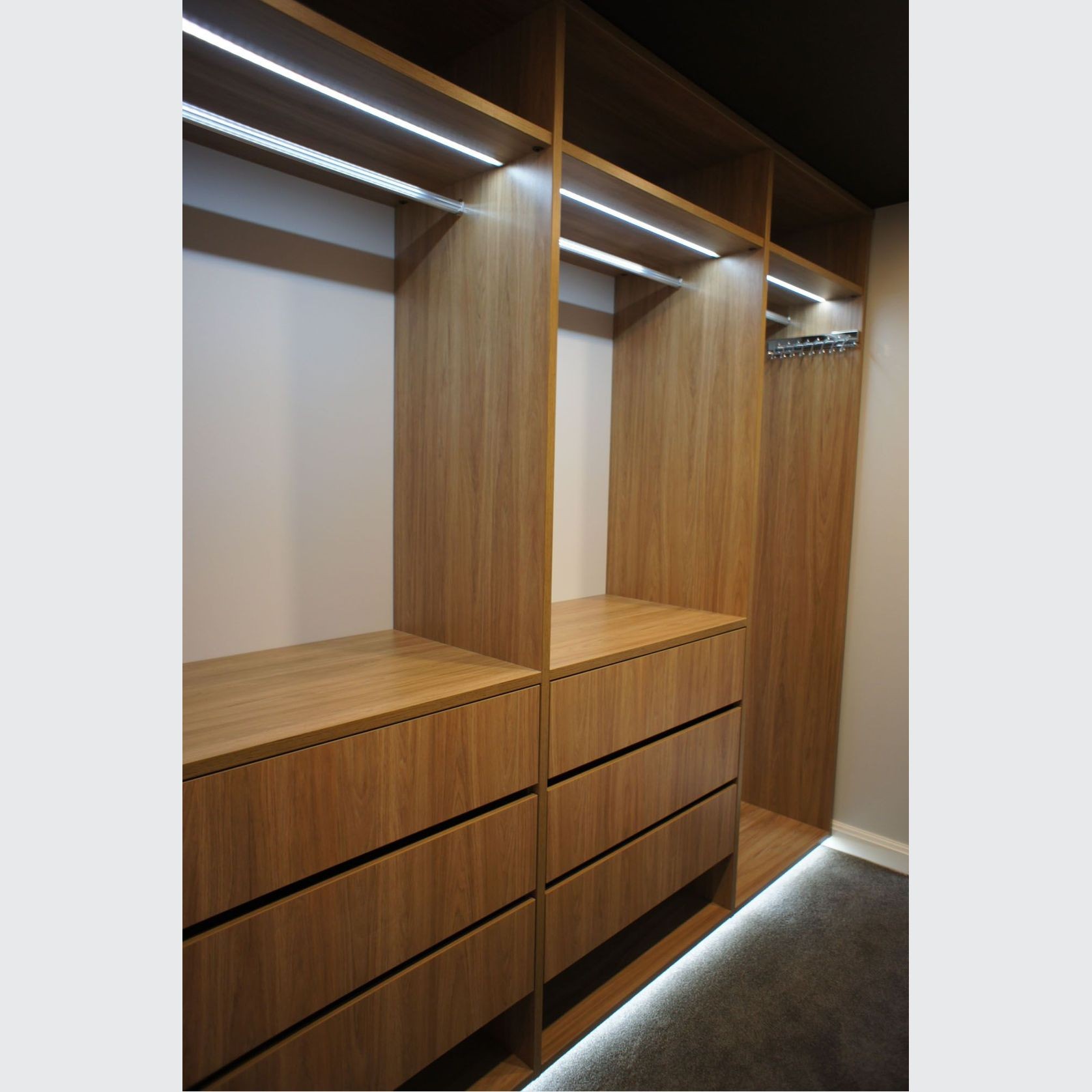 Urban Woodgrain Melamine Wardrobe gallery detail image