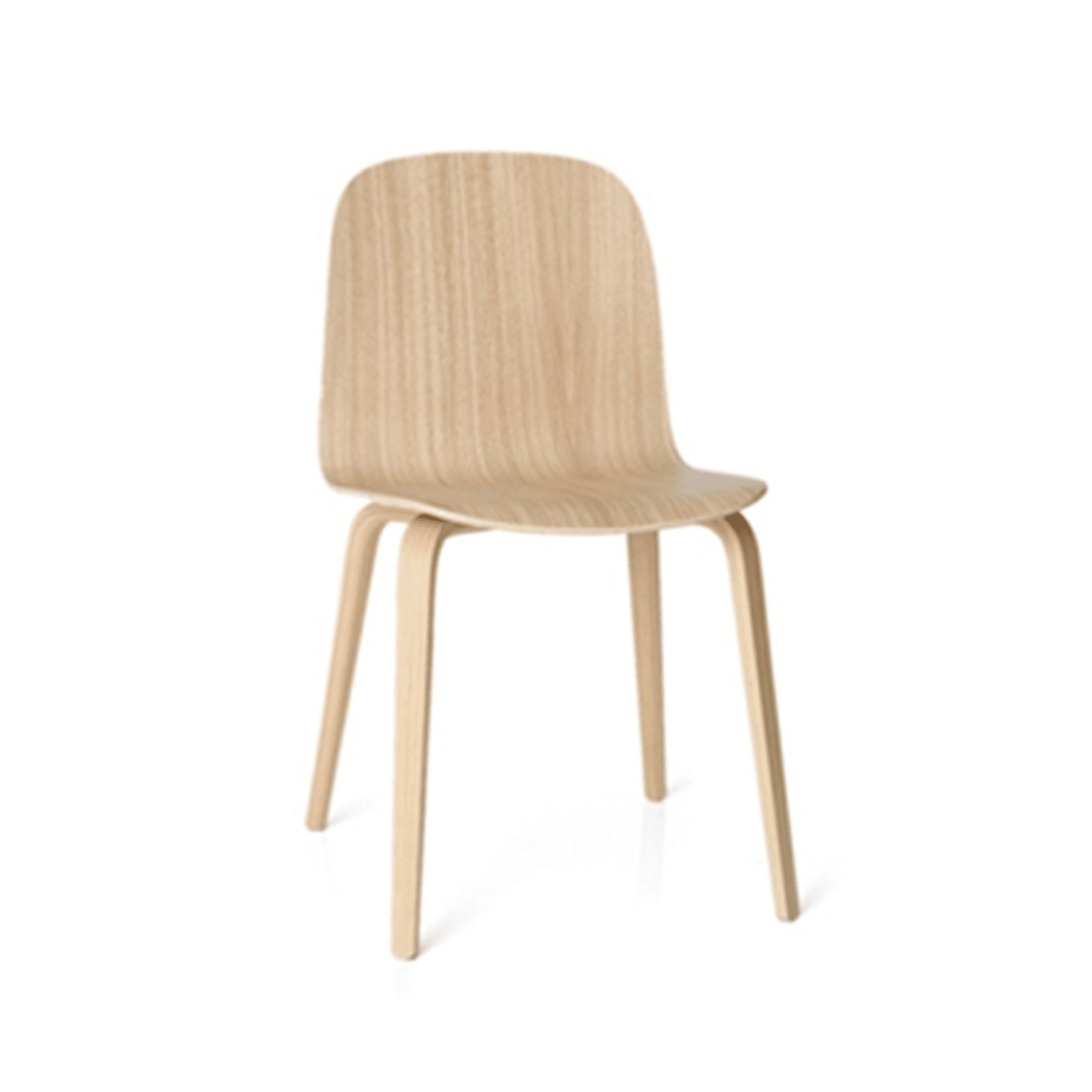 Visu Wood Base Timber Cafe Chair by Muuto gallery detail image