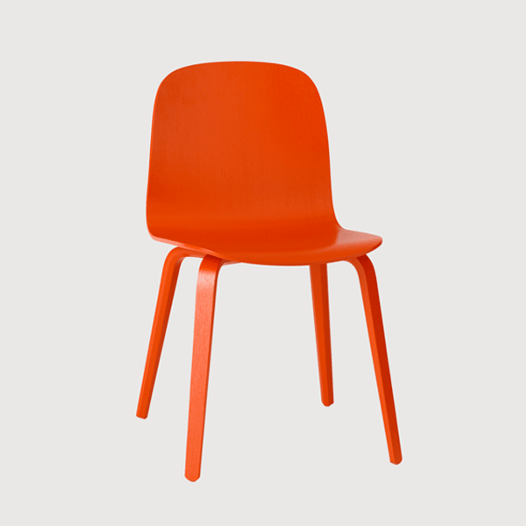 Visu Wood Base Timber Cafe Chair by Muuto gallery detail image