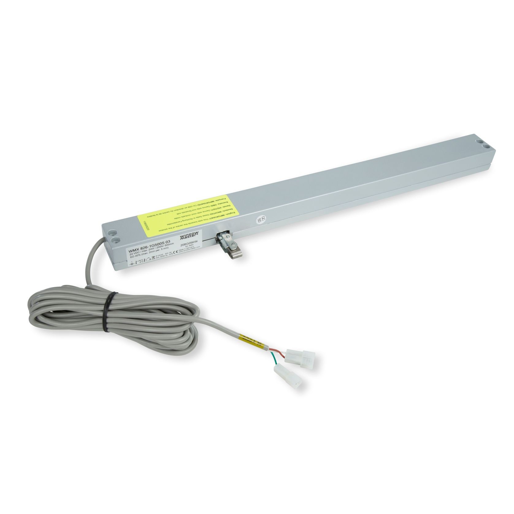 WindowMaster WMX 826-1 Grey 24V Actuator gallery detail image