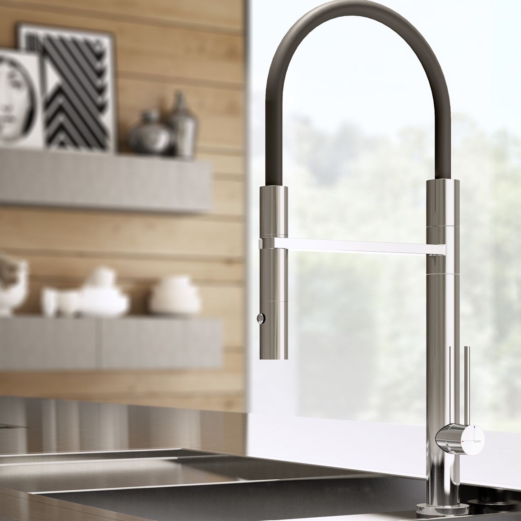 Oli Flexi Spout Kitchen Mixer gallery detail image