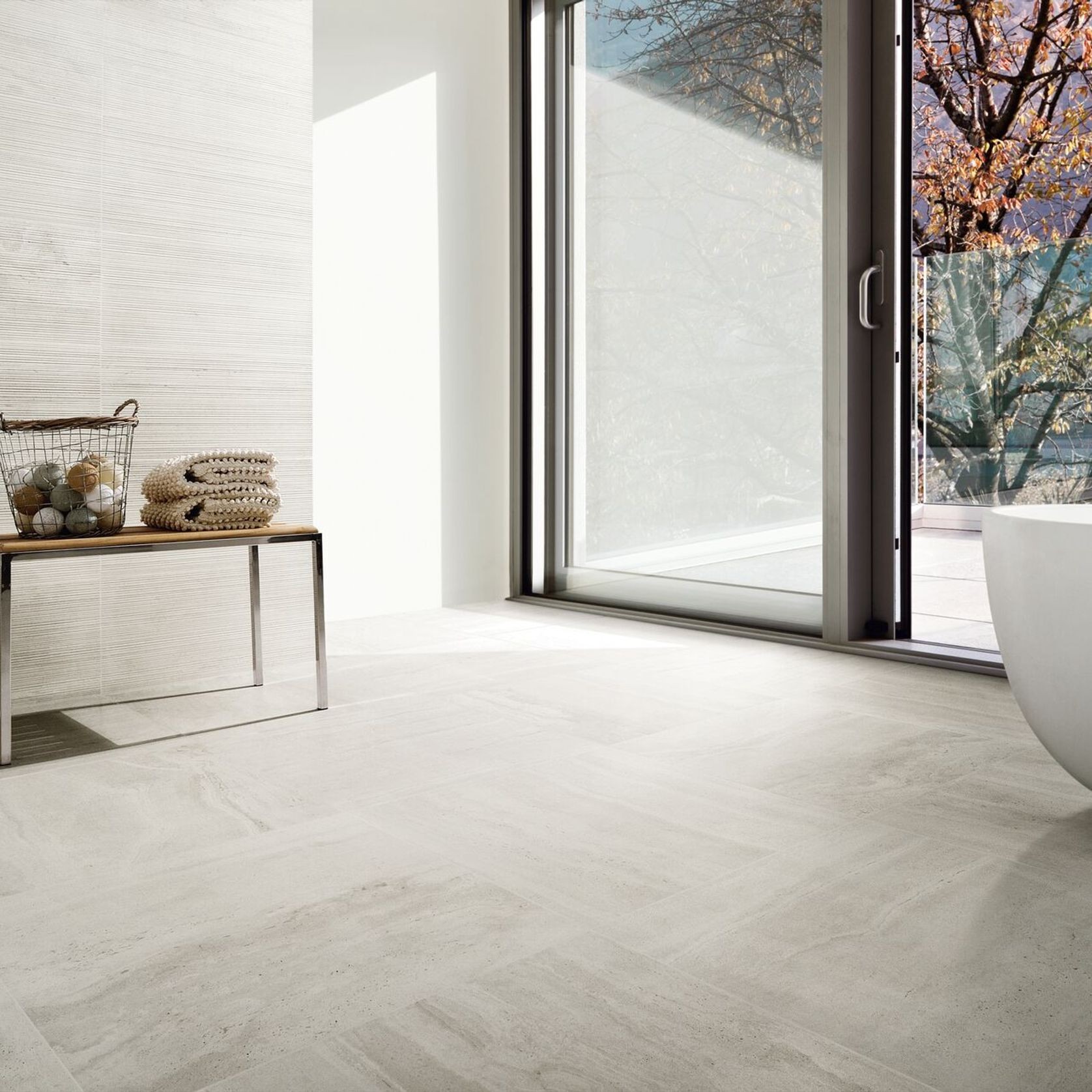 Reverso White Floor & Wall Tiles gallery detail image