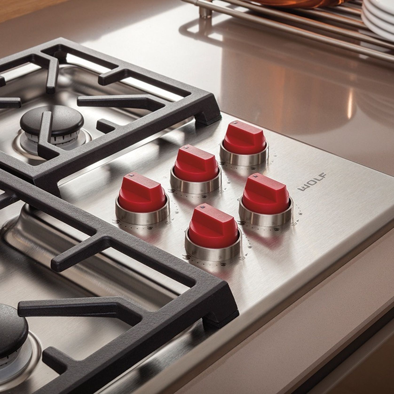 Wolf Professional Gas Cooktop gallery detail image