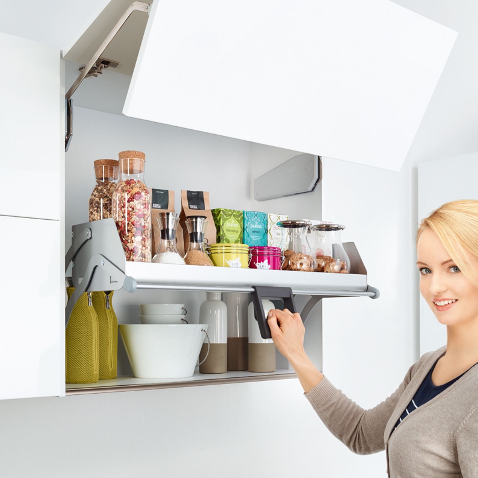 iMOVE Overhead Pull-Down Kitchen Storage  gallery detail image