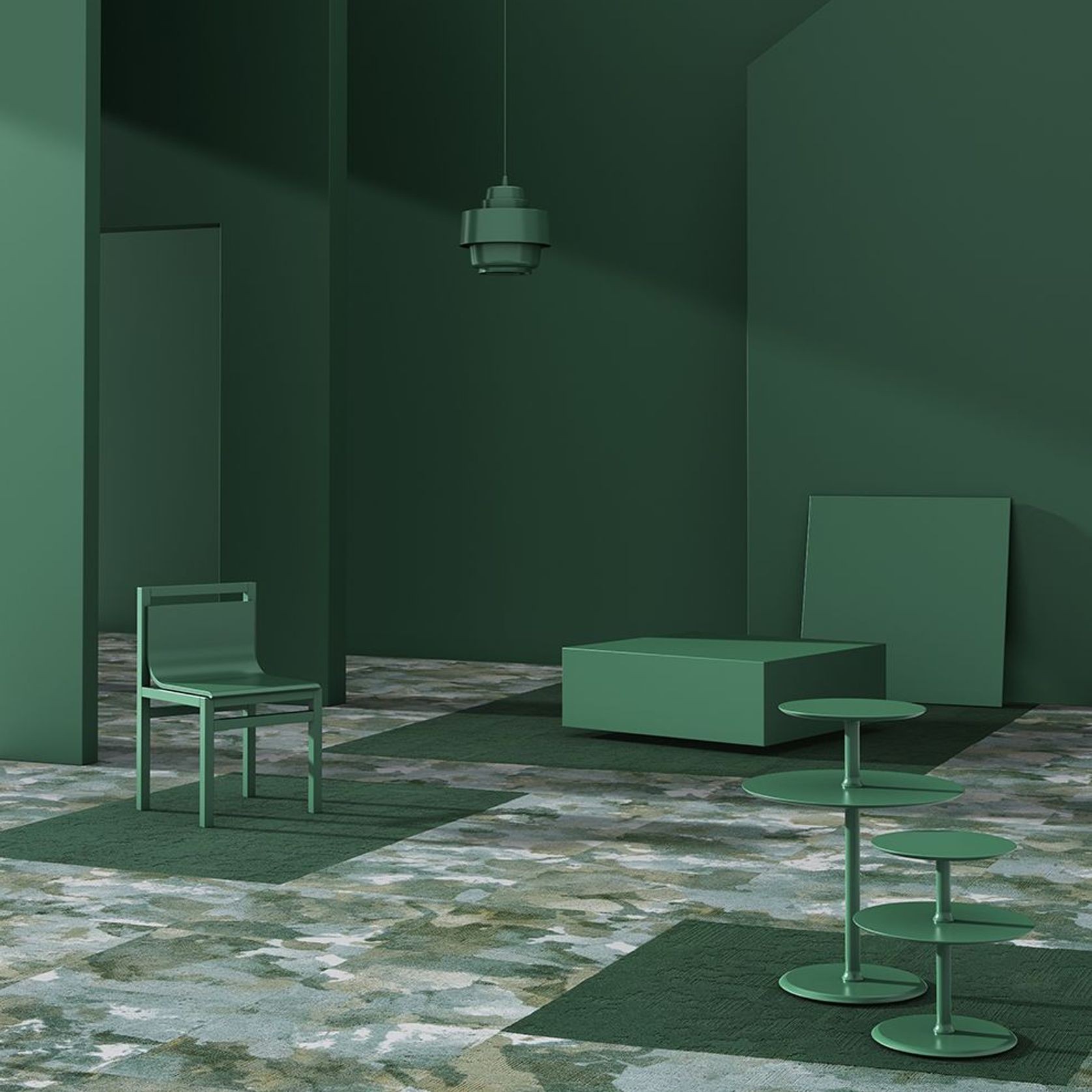 modulyss® Fluid& carpet tiles gallery detail image