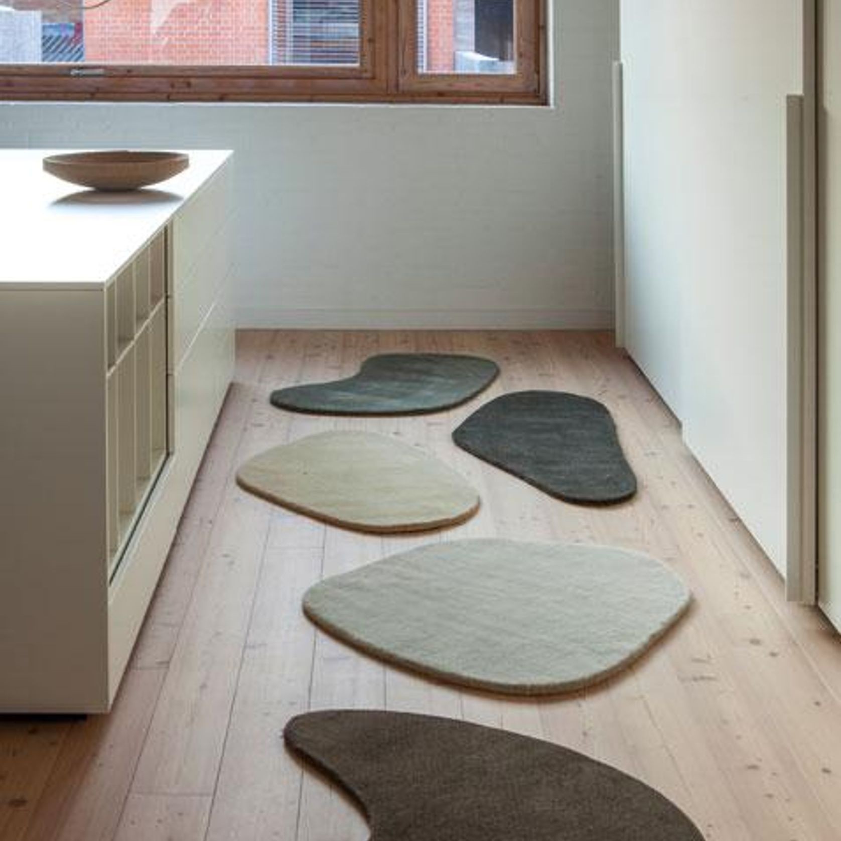 Stone Wool Rug Range by Nanimarquina gallery detail image