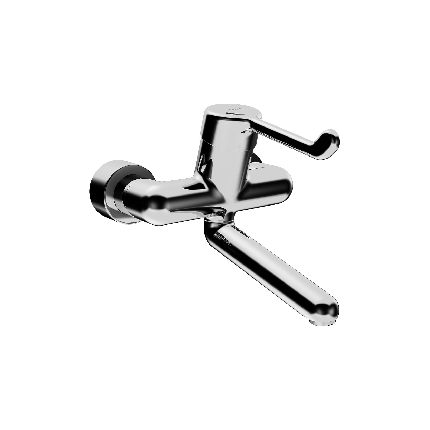 Hansa MediPro Exp Accessible Sink Faucet 161mm Spout - Long Lever Stick gallery detail image