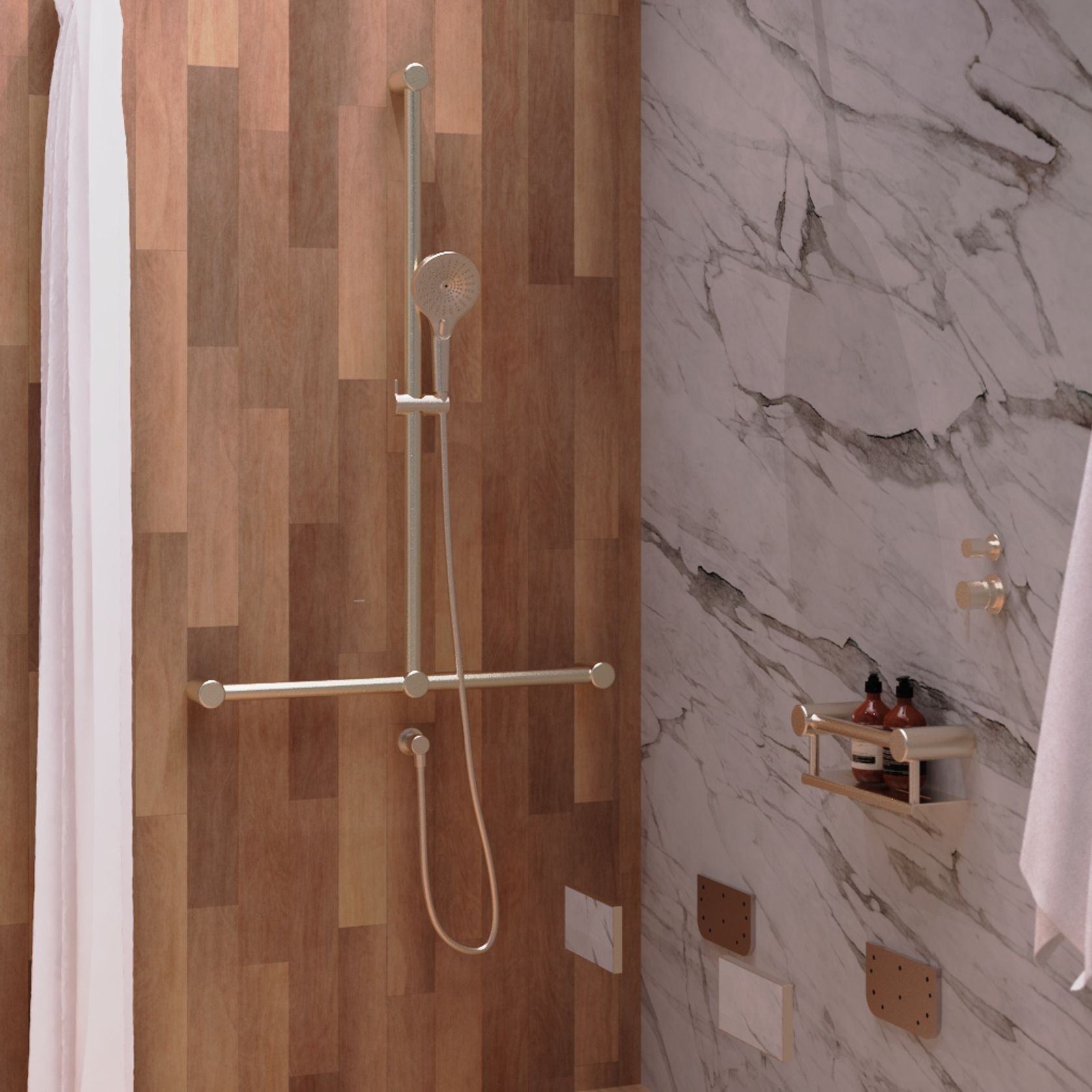 Liberty Shower Seats by Avail Design gallery detail image