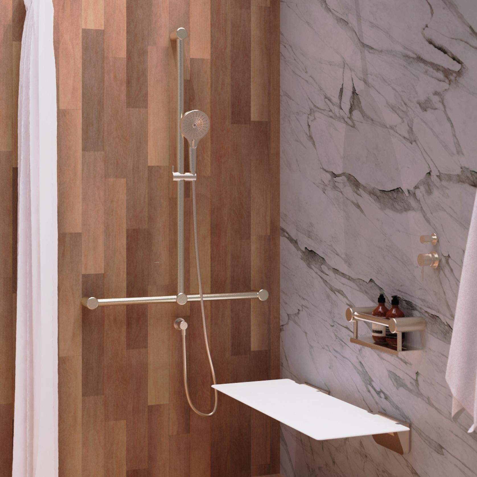 Liberty Shower Seats by Avail Design gallery detail image