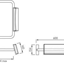 Ezy Padded Back Rest with Straight Arm gallery detail image