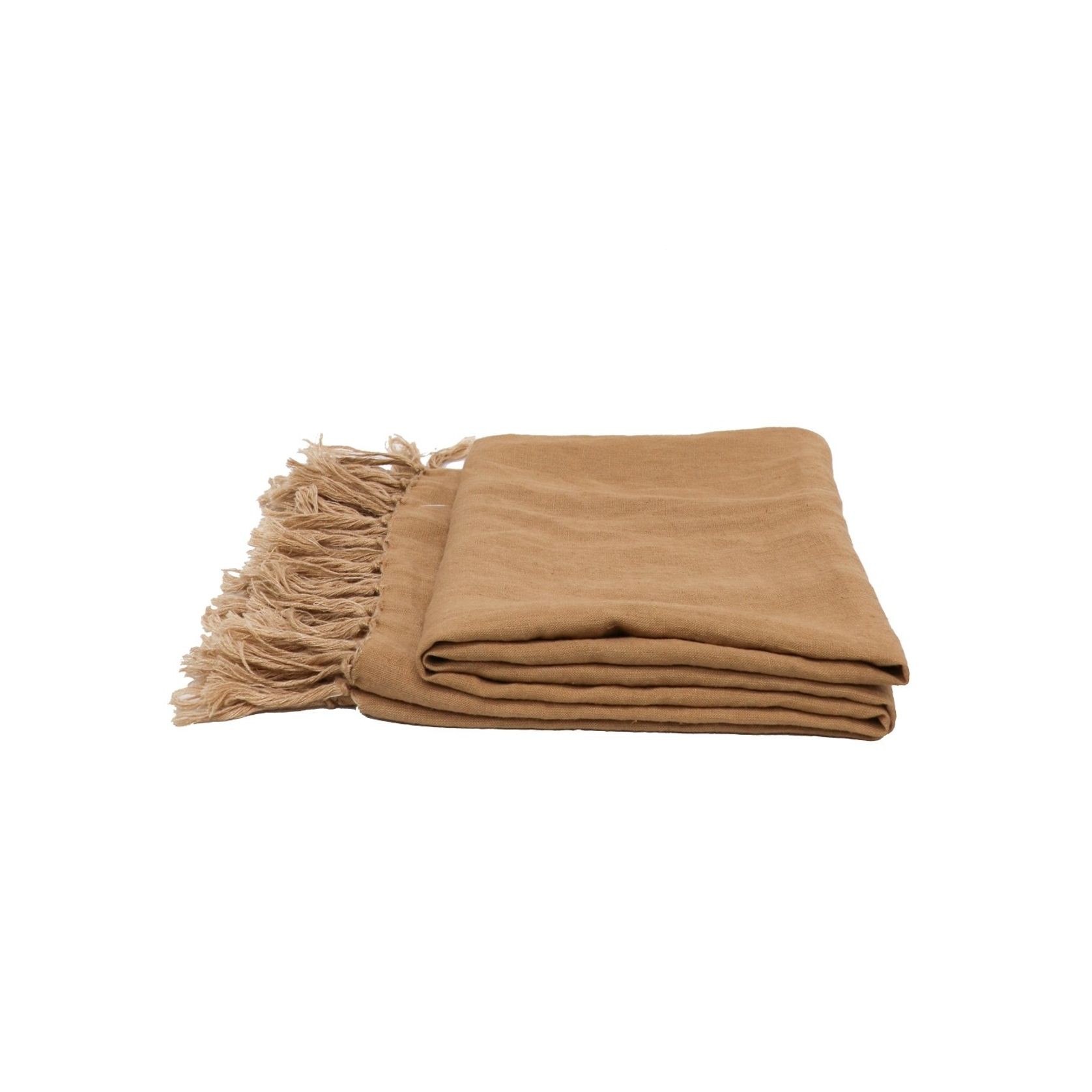 Tully Linen Throw Potters Clay ArchiPro NZ