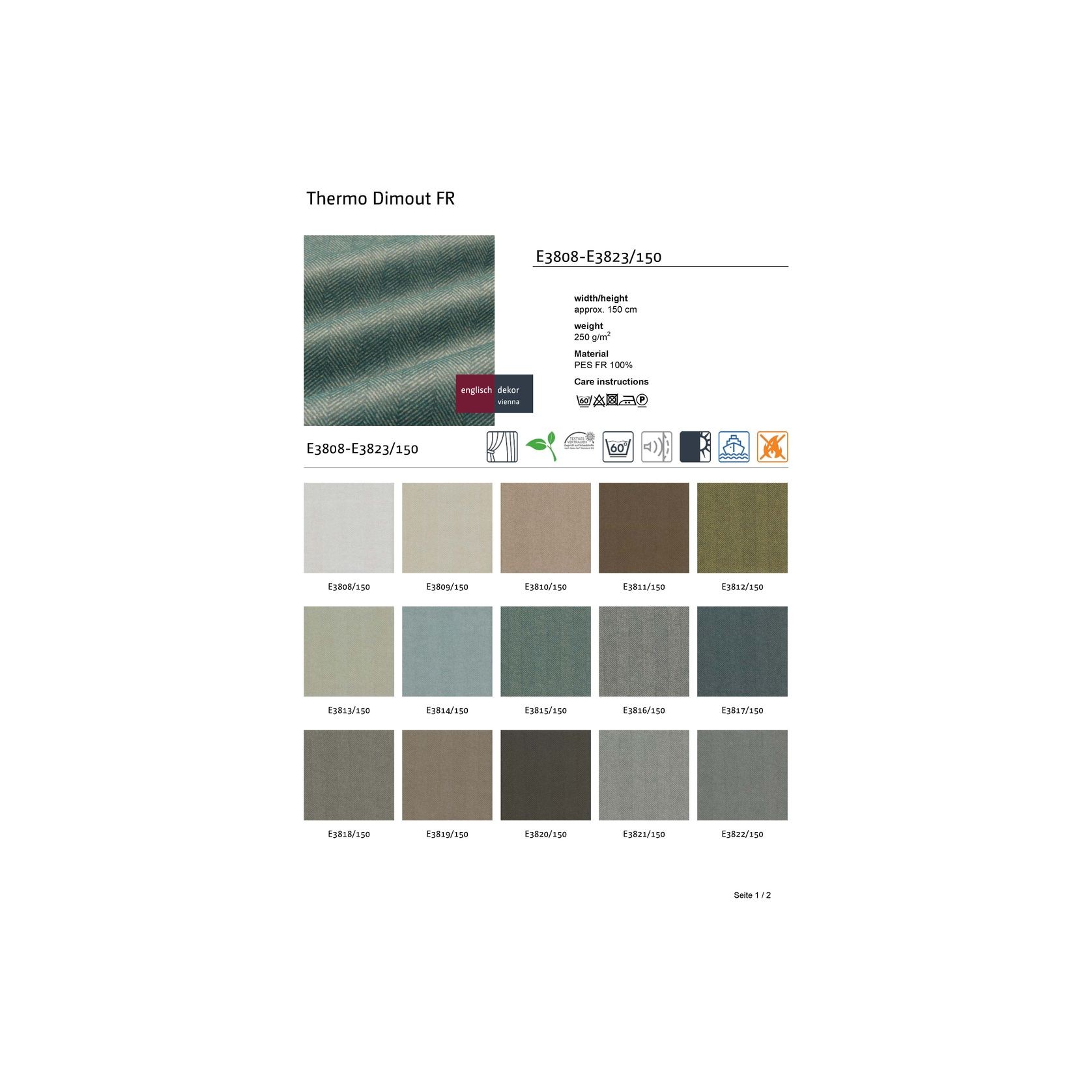 Thermo Curtain and Acoustic Sheer gallery detail image