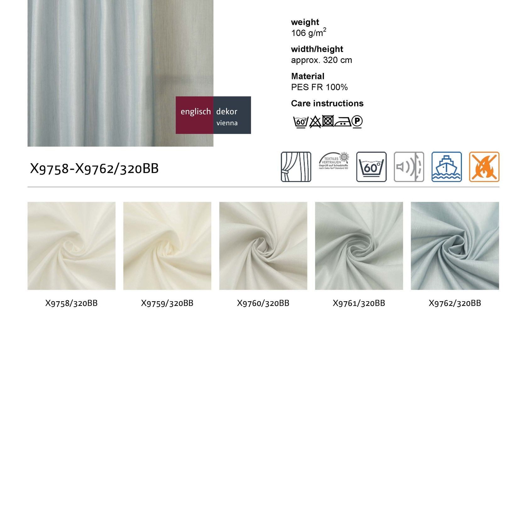Thermo Curtain and Acoustic Sheer gallery detail image