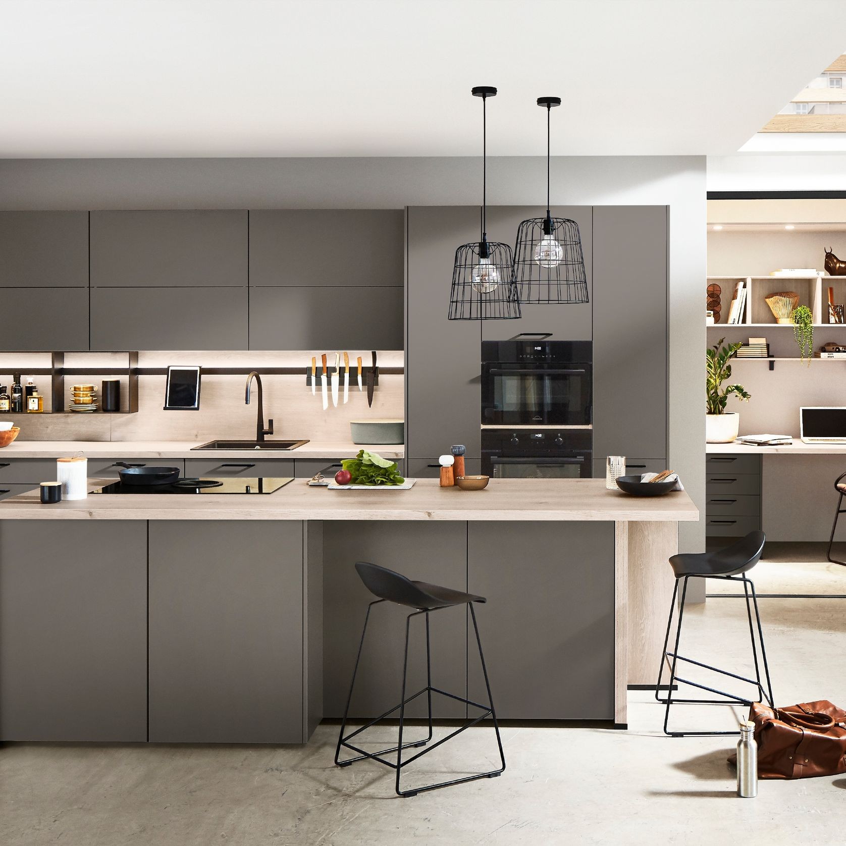 Laser Melamine Kitchen Cabinetry gallery detail image