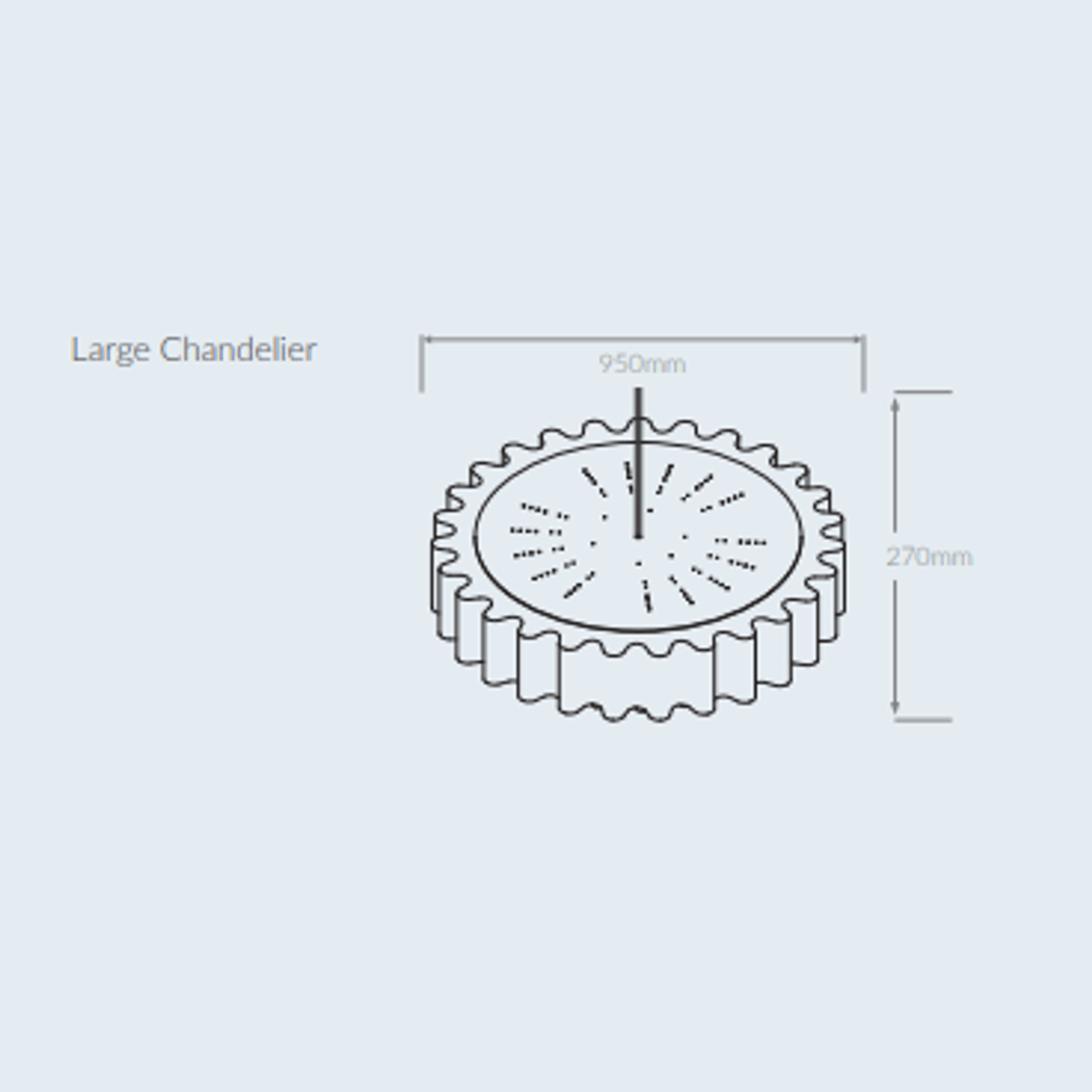 Large Opera Chandelier gallery detail image