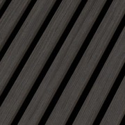 HW22506 | Black Acoustic Fluted Panel gallery detail image