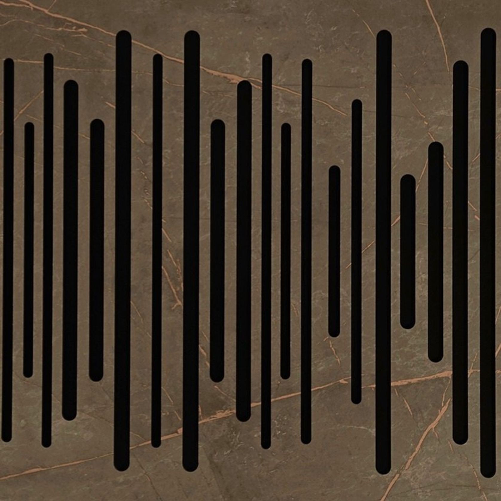 DTX Design Large Timber Grooved Acoustic Panel - Marble gallery detail image