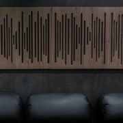 DTX Design Large Timber Grooved Acoustic Panel - Marble gallery detail image