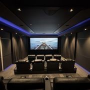 DTX Design Large Timber Grooved Acoustic Panel - Marble gallery detail image