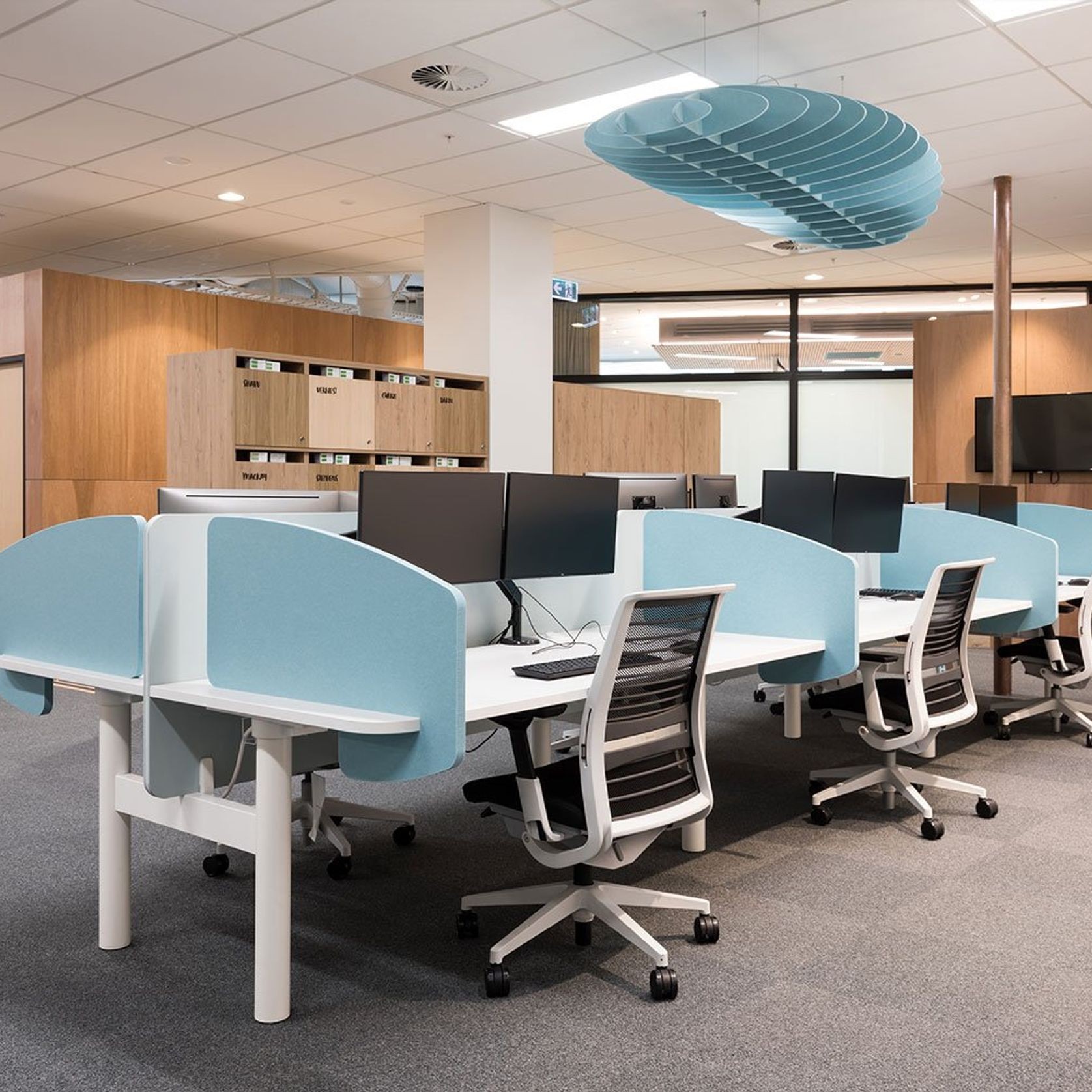 Lattice™ Hanging Acoustic Baffles gallery detail image