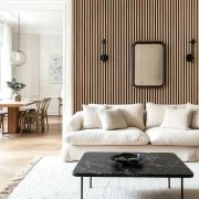Coastal Oak | Acoustic Panel (Black Felt) gallery detail image