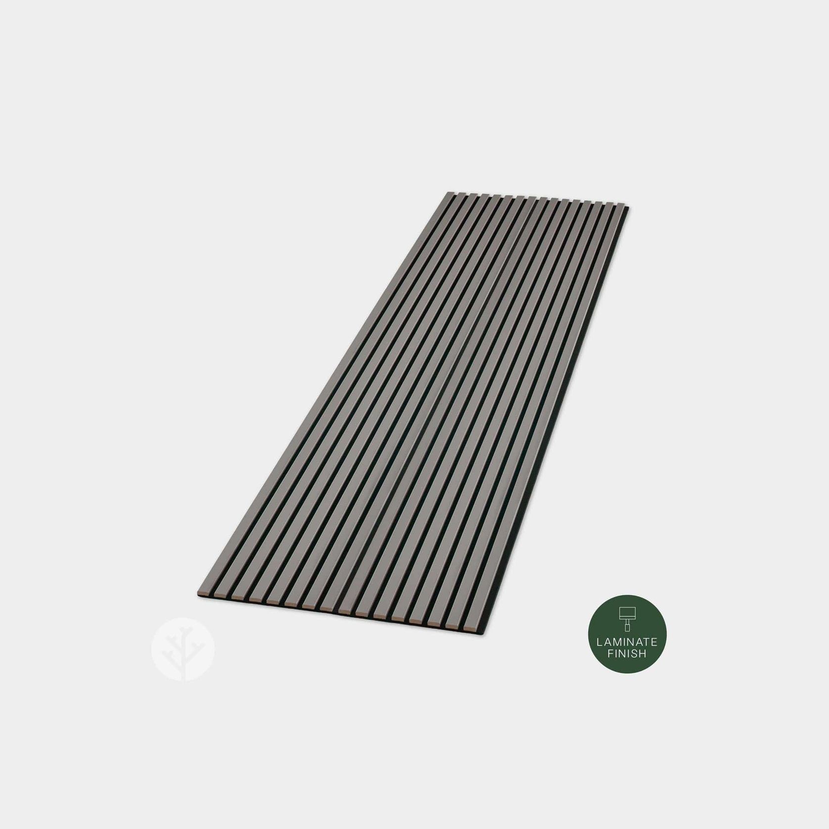 Dusty Grey Colour Acoustic Slat Wall Panels gallery detail image
