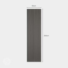 Dusty Grey Colour Acoustic Slat Wall Panels gallery detail image