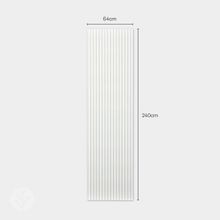 Snow White Colour Acoustic Slat Wall Panels gallery detail image