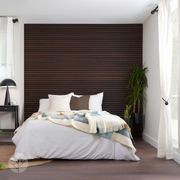 Smoked Oak Acoustic Slat Wood Wall Panels gallery detail image
