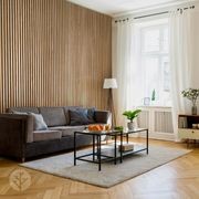 Natural Oak Acoustic Slat Wood Wall Panels gallery detail image
