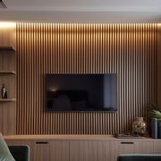 Natural Oak Acoustic Slat Wood Wall Panels gallery detail image