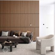 Natural Oak Acoustic Slat Wood Wall Panels gallery detail image