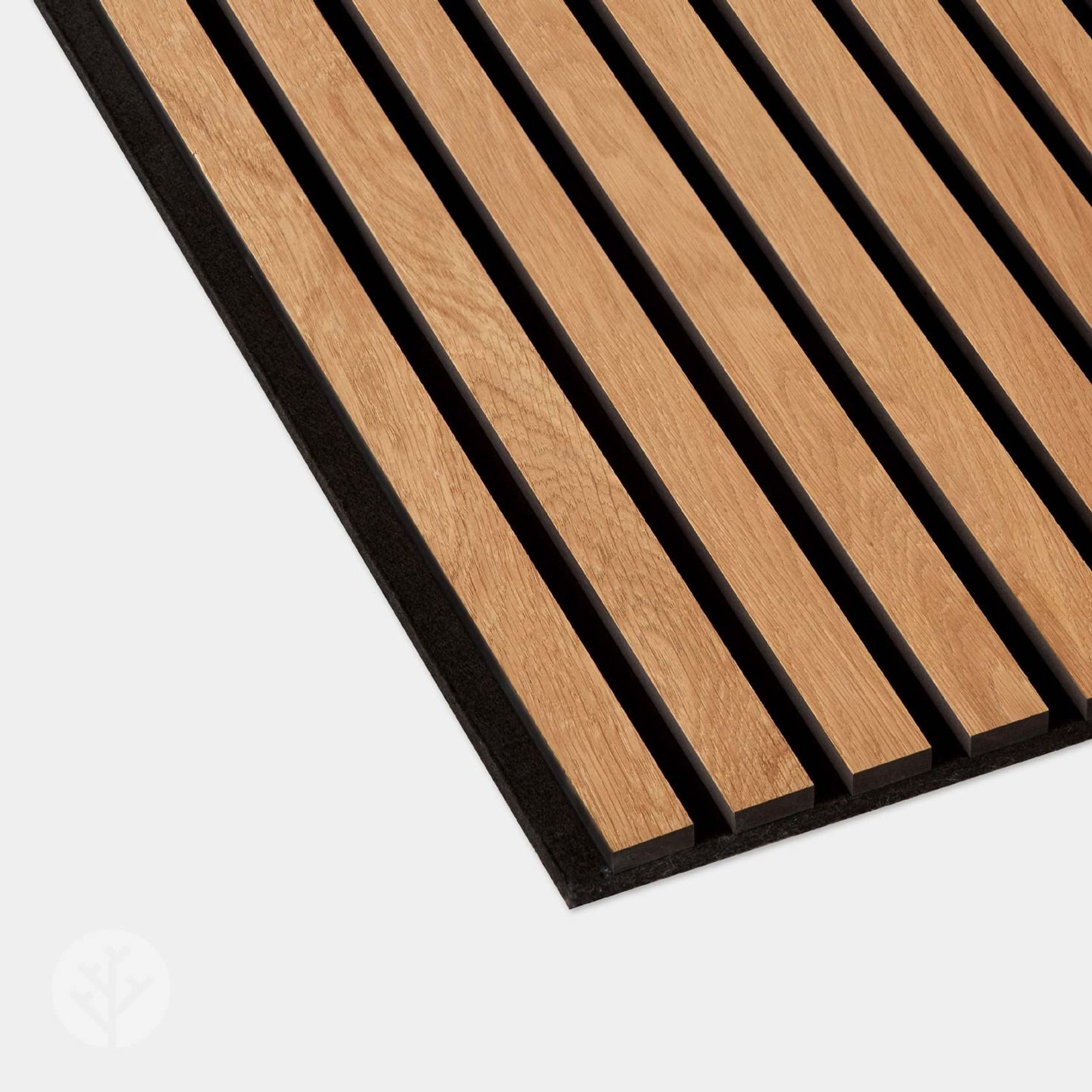 Natural Oak Acoustic Slat Wood Wall Panels gallery detail image