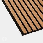 Natural Oak Acoustic Slat Wood Wall Panels gallery detail image