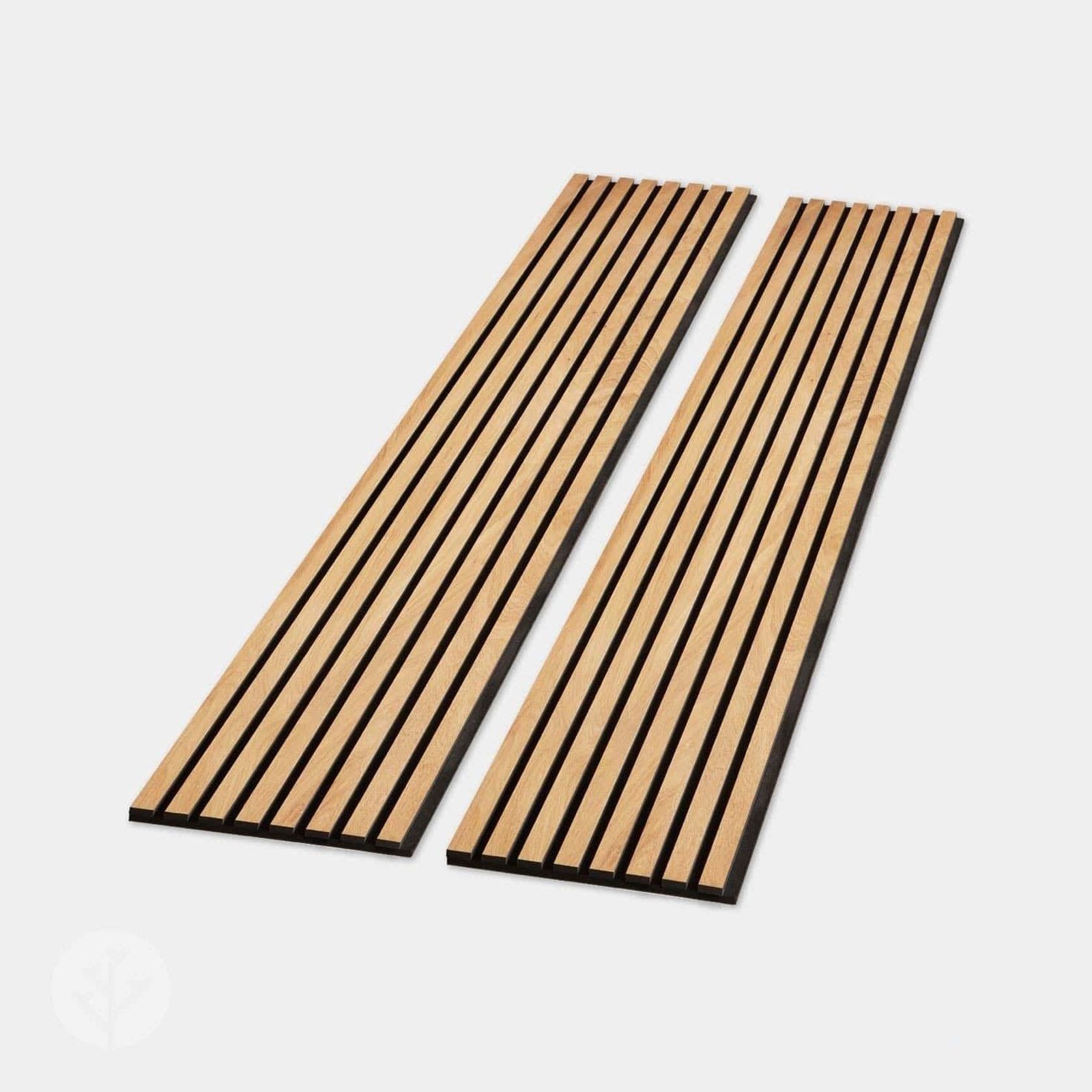 Natural Oak Acoustic Slat Wood Wall Panels gallery detail image