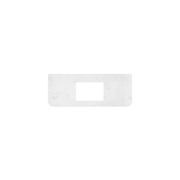 Bianco Marble Silica Free Stone Top, Curved Full Depth gallery detail image